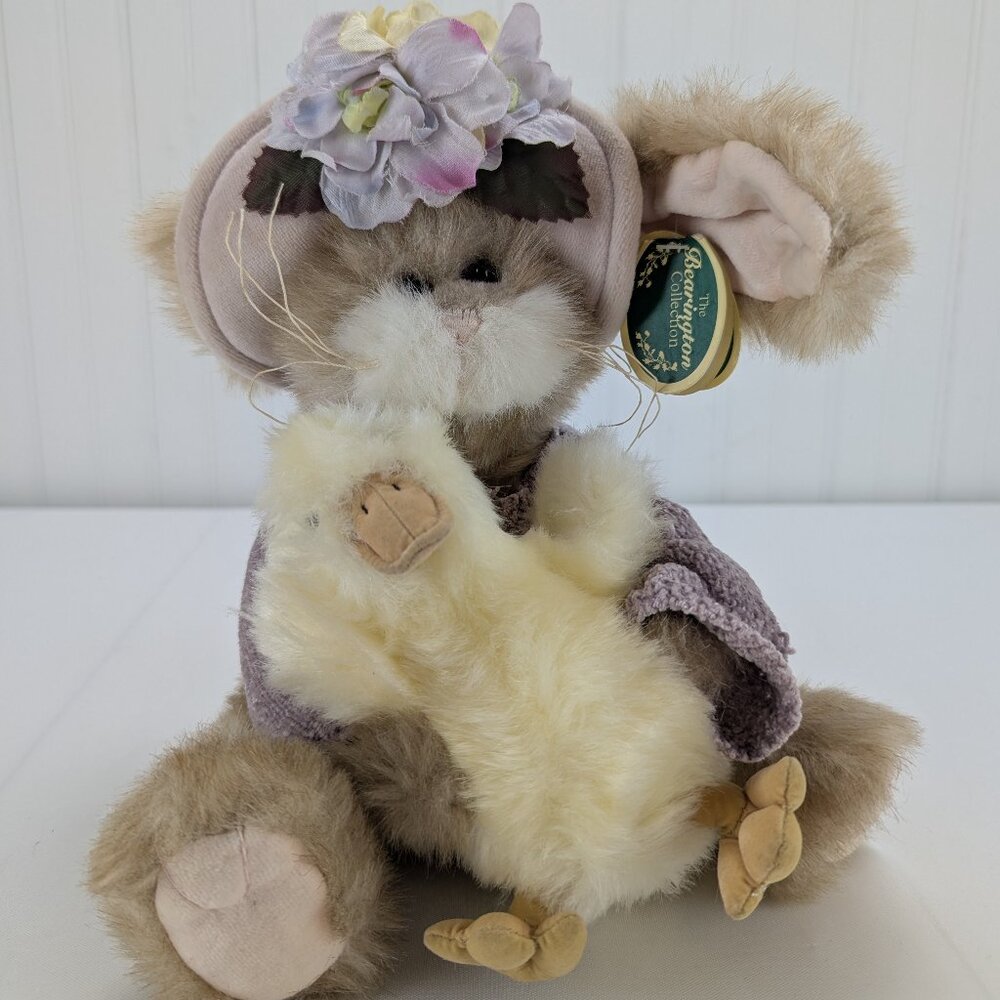 Bearington Collection Donna & Duck Plush 15" Stuffed Animal Rabbit 4157 Tags